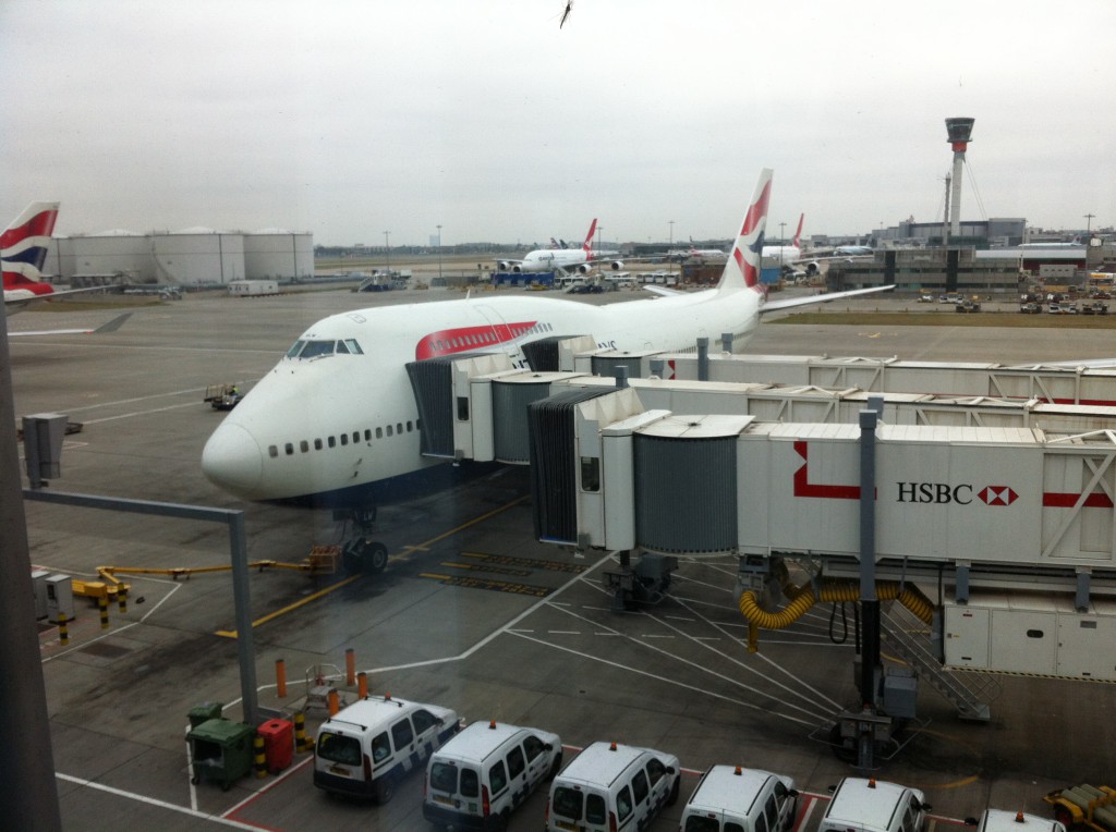 Mein Flieger nach Boston