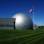 linke Ansicht der Hoophall